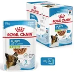 Royal Canin X-Small Puppy m&auml;rg toit v&auml;ikestele t&otilde;ugudele kastmes, 12 x 85 g