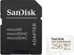 SANDISK Max Endurance microSDXC 256GB m&auml;lukaart SD adapteriga