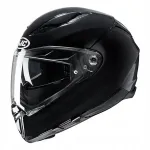 Motorratturi kiiver HJC F70, l&auml;ikiv must, DD kinniti, M suurus