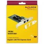 DeLOCK 89944 sisemine Ethernet v&otilde;rgukaart, 1000 Mbit/s