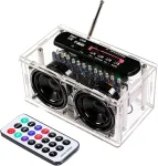 Bluetooth-k&otilde;lar ise kokkupandav, FM-raadio, LED, puldiga
