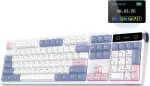 Mehaaniline klaviatuur 104 klahvi, RGB, vahetatavad l&uuml;litid, 10000 mAh