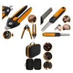 Loomade k&uuml;&uuml;nte hoolduskomplekt FISKARS: k&uuml;&uuml;nteklambrid, viil, karp