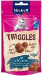 Kassidele m&otilde;eldud maius Vitakraft TRIGGLES l&otilde;hega, 40 g