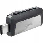 SanDisk Dual Drive USB m&auml;lupulk, 256 GB, USB-C, OTG