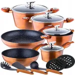 EDENBERG5618 15-osaline pottide komplekt induktsioonile sobiv