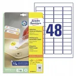 Eemaldatavad kleepsud Avery L4736REV-25, 45,7 x 21,2 mm
