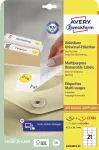 Eemaldatavad universaalsed kleepsud AVERY, 63,5 x 38,1 mm