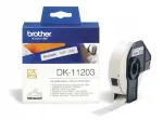 Brother DK-11203 kleebiste rull, 17x87 mm, QL700/QL800/QL810w/QL820nwb/QL1100
