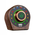 Puidumustriga 100W mini Bluetooth 5.0 v&otilde;imendi