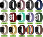 Rihm Apple Watch 4&ndash;11 SE 40mm 41mm 42mm, 15 v&auml;rvi