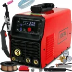 IDEAL TECNO MIG 200A Synergy CuSi3 keevitusaparaat, MIG/TIG Lift, IGBT, 230V