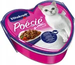 Vitakraft Po&eacute;sie men&uuml;&uuml; kassidele tursaga, pasta ja tomatitega, 85 g