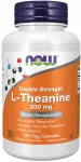Toidulisand NOW Foods L-Theanine 200 mg, Inositool 100 mg, 120 kapslit