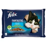 FELIX m&auml;rg kassitoit 4 x 85g l&otilde;he ja lestaga