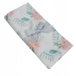 Musliin m&auml;hkmetekk EKO bambusest swaddle 120x120 HYDRANGEA