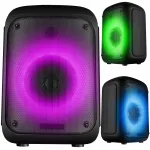 Juhtmevaba 1000W kaasaskantav k&otilde;lar Bluetooth, FM raadio, USB, SD ja LED-ga