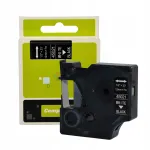 DYMO D1 kleeplint 12 mm x 7 m, must, S0720610, LabelManager printeritele