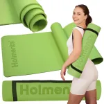 Roheline TPE libisemiskindel joogamatt, 183x61x0,6 cm, veekindel