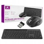 Juhtmevaba klaviatuur ja hiir Spacetronik SP-RCA20, BT, USB, 2,4 GHz