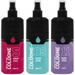 Meeste raseerimistarvete komplekt Nishman Cologne Volcano, Marine & Leader