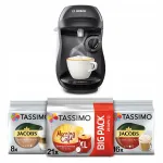 Kapslikohvimasin Bosch Tassimo Happy must + 3x Tassimo kapslid