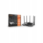 Traadita ruuter Tenda TX27 Pro, WiFi 6E, AX5700, gigabit, 5 x 6dBi antennid