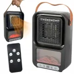 Dekoratiivne LED elektriline kamin termostaadiga, 500 W
