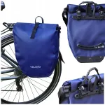 Veekindel jalgratta kott VELOXO 25L sinine ADVENTURE PRO