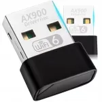 Traadita v&otilde;rguadapter WiFi 6, USB, 900 Mbps, kahe ribaga (2.4/5.8 GHz), WPA3, Nano