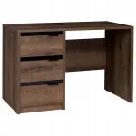 WOODY kirjutuslaud 3 sahtliga, 120x77x60 cm, tamme toon Monastery