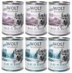 Koeratoit Wolf of Wilderness Junior, 6 x 400 g, komplekt