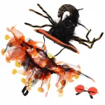 Halloween'i pehme dekoratiivne kaelarihm koertele ja kassidele