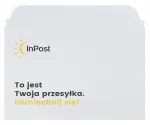 Keskkonnas&otilde;bralik papist InPost &uuml;mbrik, A4/C4, 345x250 mm, 250 g, 1 tk