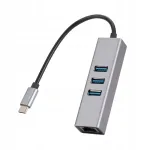 USB-C jaotur, 3 USB 3.0 ja Ethernet-pesa