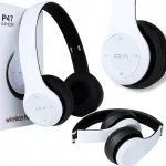 Juhtmevabad Bluetooth P47 k&otilde;rvaklapid, sportimiseks ja m&auml;ngudeks, kokkupandavad, MP3