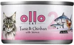 Ollo Cat No. 2 m&auml;rg kassitoit tuuni, kana ja l&otilde;hega, teraviljavaba, 70 g