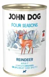 Koeratoit JohnDog Four Seasons Winter Adult hirvega, 400 g