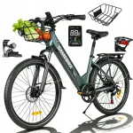 Samebike RS-A01 Pro elektrijalgratas, 500W, 35 km/h, 90 km, 15Ah, 26x2,1"