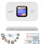 Mobiilne 4G LTE Wi-Fi reitmik, 150 Mb/s, SIM-kaardiga, valge