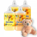 Coccolino pesupehmendaja, 4 x 1700 ml, kaks l&otilde;hnat&uuml;&uuml;pi