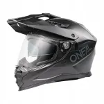 Must motorratturi kiiver O'Neal D-SRS Solid, suurus S, 55-56 cm