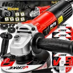 Nurklihvija DIAX 850W 125 mm koos 10 ketta komplektiga