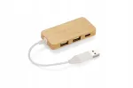 USB jagaja vahetatava pistikuga, bambusest, RIVO