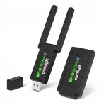 Juhtmevaba v&otilde;rgu adapter USB 3.0, 2 antenni, 1300 Mbps, 5 GHz, WPA3