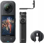 Insta360 X5 Pack 8K 360&deg; vlogikaamera n&auml;htamatu kinnitus ja 3h aku