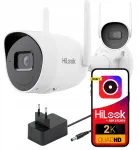 IP videokaamera Hikvision HiLook IPC-B140HA-D/W, 4MP, mikrofon, k&otilde;lar, IR kuni 30 m