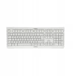 Juhtmevaba klaviatuur CHERRY KW 3000, saksa QWERTZ, valge