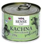 Kassikonservid FALCO SENSE pardilihaga ja veiselihaga, 200 g