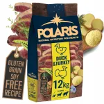 Kuiv teraviljavaba koeratoit 12 kg Polaris Super Premium, part ja kalkuniliha